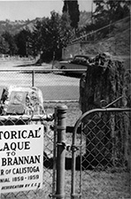 Brannan plaque in 1959