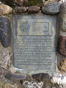 The Shultz plaque