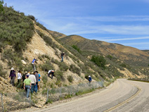 The group at the second Arroyo Seco locality