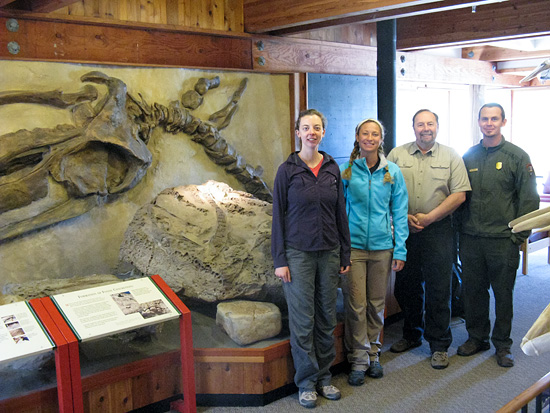 Pt. Reyes fossil monitoring group