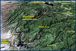 Map of the Feather River drainage
