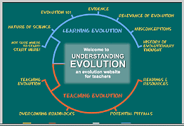 Understanding Evolution home page