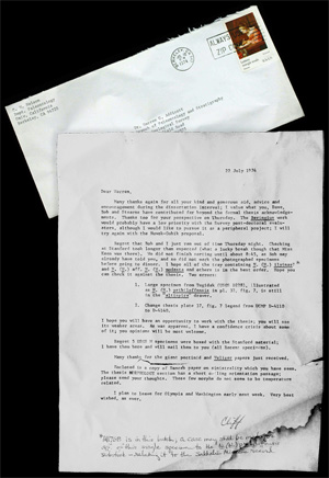 Nelson letter and envelope