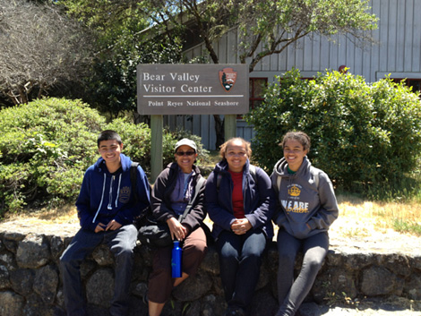 At Pt. Reyes visitor center