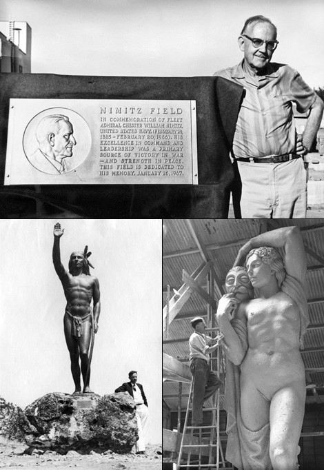 Nimitz plaque, Chief Solano, The Arts
