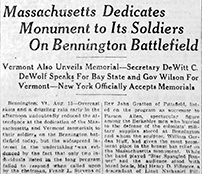 Revolutionary War monument article 1