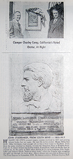 Studebaker plaque dedication article