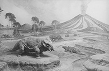 PAJM Triassic diorama