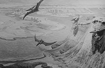 PAJM Cretaceous diorama