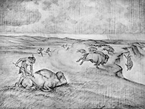 PAJM bison hunt drawing