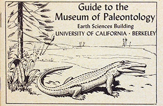 Cover of the Guide to the Museum of Paleontology exhibits