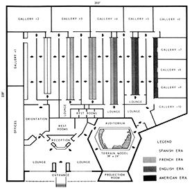 Hillendale Museum floor plan