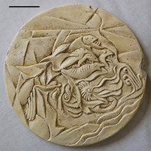 Medallion with abstract design