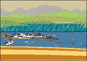 dinosaur burial