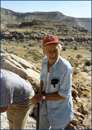 Karl in the Jurassic Morrison Formation, Colorado, 1986