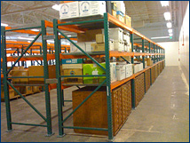 Shelves begin to fill at the Regatta Building