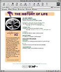 History of Life page