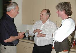 Dick Spight with Dave Lindberg and Kevin Padian