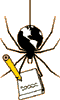 web spider graphic