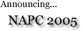 Announcing NAPC 2005