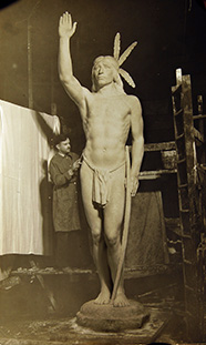 Huff at the foundry