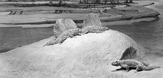 Permian diorama, right side
