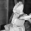 Hadrosaur casting process 2