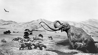 Pleistocene diorama A