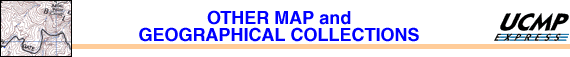 Other Map Collections and Geographical Resources banner