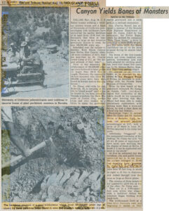 August 15, 1954, Oakland Tribune article